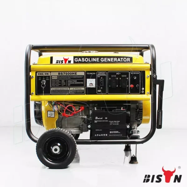 BISON 6.5kW Portable Petrol Generator — BS7500